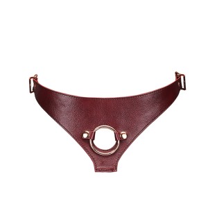 Трусики для страпона Liebe Seele Wine Red Strap on Harness. Photo 2