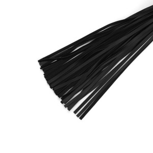 Флогер Liebe Seele Black Organosilicon Flogger. Photo 2