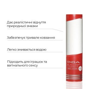 Лубрикант стандартної консистенції Tenga Hole Lotion Real (170 мл) на водній основі, універсальний. Photo 3